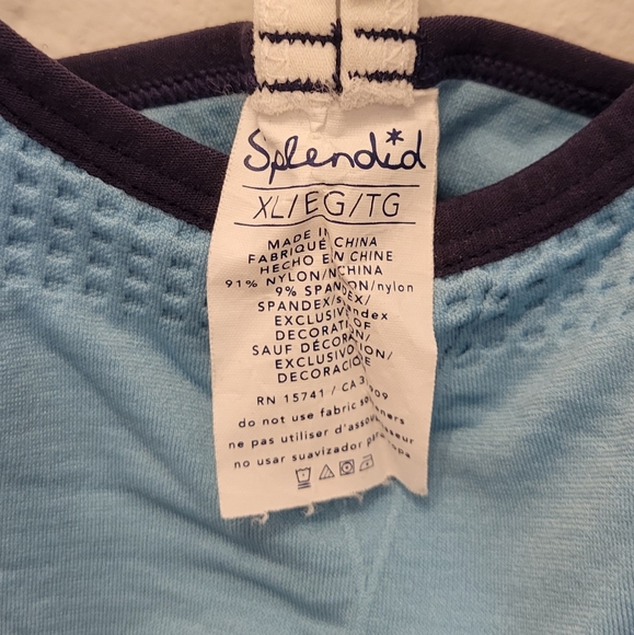 Multi-blue sports bra - Picture 3 of 3